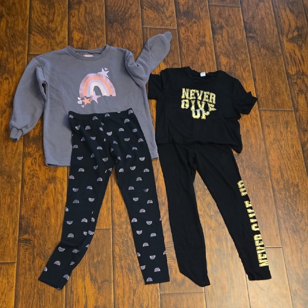 SHEIN Kids Matching Set - Gray and Black